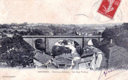 24 - Dordogne - NONTRON -  Faubourg Salomon - Les Deux Viaducs - Nontron
