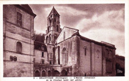 24 - Dordogne -  BRANTOME - L Abbaye Abbatiale Et Le Clocher - Brantome