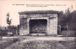 24 - Dordogne -  BRANTOME - Reposoir Renaissance Dans Le Jardin Public - Brantome