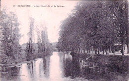 24 - Dordogne -  BRANTOME - Allée Henri IV Et La Dronne - Brantome