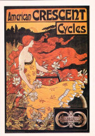 Publicité -   Cycles American CRESCENT - Werbepostkarten