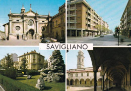 SAVIGLIANO - Chiesa S Pietro - Corso Vitt Venata- Piazzale Stazione - Cuneo