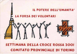 TORINO  - Settimana Della Croce Rossa 2001 - Comitato Provinciale Di Torino - Sanidad Y Hospitales