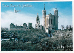 69 - LYON - Notre Dame De Fourviere  Sous La Neige - Andere & Zonder Classificatie