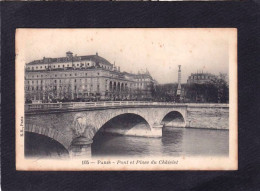 75 - PARIS 01 - Pont Et Place Du Chatelet - Distrito: 01
