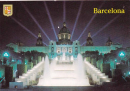 Cataluna -  BARCELONA - Montjuic - Palau Nacional I Font LLuminosa - Barcelona