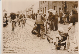 Tour De France 1937 Glauco SERVADEI Chute - Radsport