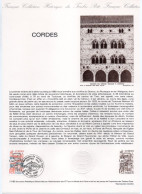 - Document Premier Jour CORDES (Tarn) 5.4.1980 - - Documents Of Postal Services
