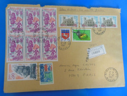 LETTRE CHARGEE DE FRANCE  -  1981  -  RECTO VERSO - Covers & Documents
