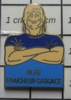 811B  Pin's Pins / Beau Et Rare / MARQUES / MONSIEUR PROPRE BLEU FRAICHEUR CASCADE - Trademarks