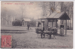 La Fère (02 Aisne) Avenue De La Gare - La Buvette - édit. Leclère N° 175 Circulée 1906 - Autres & Non Classés