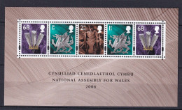 194 GRANDE BRETAGNE 2006 - Y&T BF 38 - Embleme Gallois - Neuf ** (MNH) Sans Charniere - Unused Stamps
