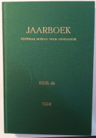 Jaarboek 1992 Centraal Bureau Voor Genealogie, Deel 46 - Other & Unclassified