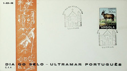 1958 Angola Dia Do Selo / Stamp Day - Tag Der Briefmarke