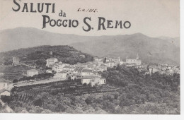 A957 SALUTI DA POGGIO DI SAN REMO - San Remo