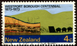 Pays : 362,1 (Nouvelle-Zélande : Dominion Britannique) Yvert Et Tellier N° :   581 (o) - Usados