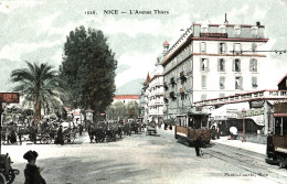 Nice L’avenue Thiers - Transport (road) - Car, Bus, Tramway