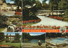 72578420 Bad Sachsa Harz Kurpark Kurhaus Schwimmbad Musikpavillon Bad Sachsa - Bad Sachsa