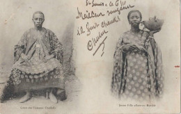 1904 Saint Louis Du Sénègal   " Griot Des Femmes Ouoloffs "  ( Pour Vacqueville Joinville ) - Sénégal