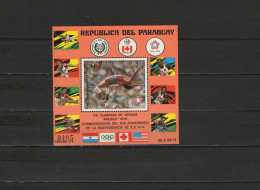 Paraguay 1976 Olympic Games Montreal, Athletics S/s MNH - Ete 1976: Montréal