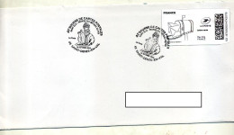 Lettre Cachet Saint Denis En Val Bourse Saint Eloi Metier Du Fer - Commemorative Postmarks