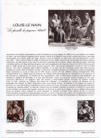 - Document Premier Jour Peintre LOUIS LE NAIN : La Famille De Paysans - PARIS 8.11.1980 - - Otros & Sin Clasificación