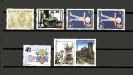 Portugal  1996-97  .-   Y&T  Nº   2143-2144-2150-2150a-2151-2168/69   ** - Unused Stamps