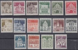 Berlin Mi Nr.270-285 - Deutsche Bauwerke Aus Zwölf Jahrhunderten - Unused Stamps