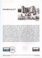 - Document Premier Jour RAMBOUILLET 6.12.1980 - - Schlösser U. Burgen