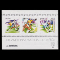 WORD CUP FOOTBALL.BRAZIL.1982.Souvenir Sheet .Scott 1789 MNH - Sonstige & Ohne Zuordnung