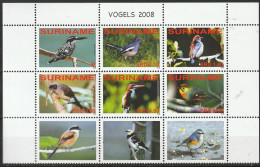 Suriname 2008, Postfris MNH, Birds - Suriname