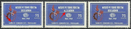 Turkey; 1961 100th Year Of The Technical And Professional Schools 75 K. ERROR "Print Stains" - Unused Stamps