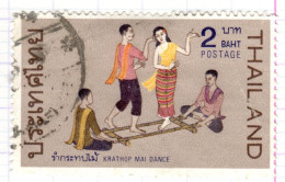 T+ Thailand 1969 Mi 546 Klassische Tänze - Thaïlande