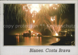 72577435 Blanes Fuegos Artificiales Feuerwerk Costa Brava - Autres & Non Classés