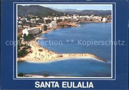 72577427 Santa Eulalia Del Rio Desembocadura Rio Balear Vista Aerea Ibiza Islas  - Autres & Non Classés