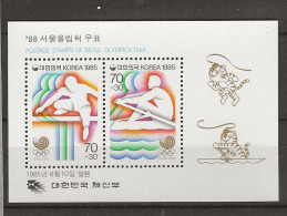1985 MNH South Korea Mi Block 504 Postfris** - Corea Del Sur