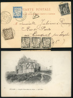 1901. Nice Postcard With Postage Due Stamps - Briefe U. Dokumente