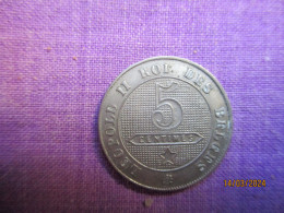 Belgique: 5 Centimes 1900 (légende Flamande) - 5 Cents