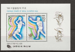 1985 MNH South Korea Mi Block 507 Postfris** - Korea (Süd-)