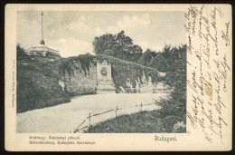 BUDAPEST 1903. Svábhegy Old Postcard - Hungary