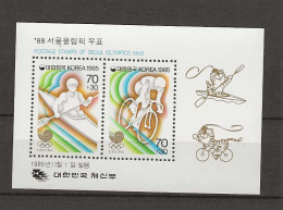 1985 MNH South Korea Mi Block 508 Postfris** - Korea, South