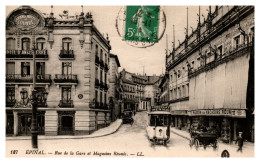 Epinal - Rue De La Gare Et Magasins Réunis (tramway) - Epinal