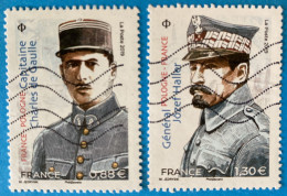 France 2019 : Centenaire Du Renouvellement Des Relations Diplomatiques Entre La Pologne Et La France N° 5311 à 5312 - Used Stamps