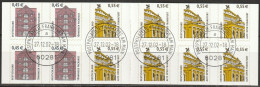 Deutschland MH 50 Sehenswürdigkeiten 2002 Mi-Nr. 2303+2304 BC/BD O Gest. EST Frankfurt( D 3981 ) - 2001-2010