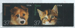 Stati Uniti, USA, United States, Etats-Unis 2002 : Cane, Dog E Gatto , Cats, Uniti. New. - Cani