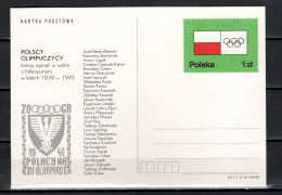 Poland 1978 Olympic Games Commemorative Postcard - Verano 1976: Montréal