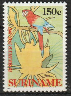 Suriname 1987, Postfris MNH, Birds, Parrot - Suriname