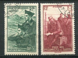 26478 FRANCE N°474/5° Au Profit Des Prisonniers De Guerre  1941  TB - Used Stamps