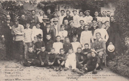 56 GROIX    Jeunes Artistes Du Cercle De PORT-LOUIS  -Débarquement à Groix Le 8 Septembre 1907   TB  PLAN  RARETE - Groix