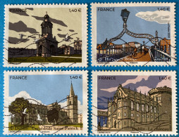France 2020 : Capitales Européennes. Dublin N° 5384 à 5387 Oblitéré - Used Stamps